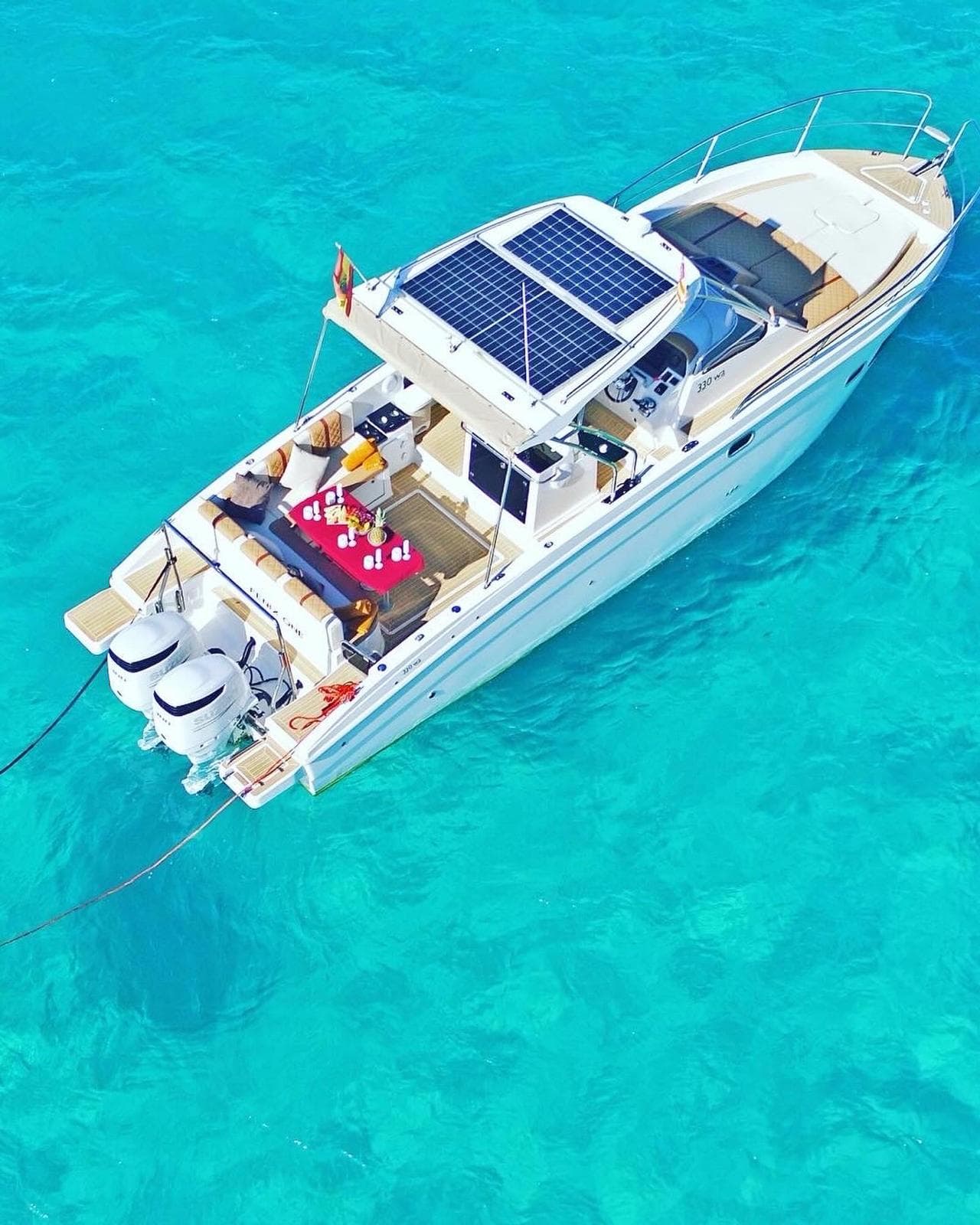 At anchor